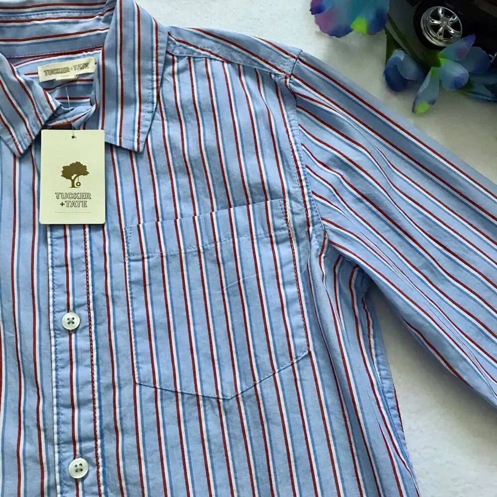 Tucker & Tate NWT Button Down Shirt Boys M (8/10)